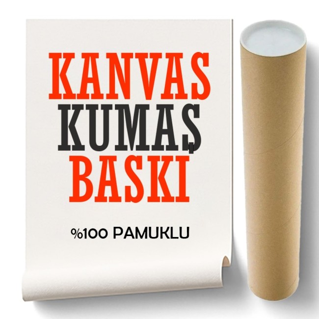 Kanvas Kumaş Baskı (Kendin Tasarla)