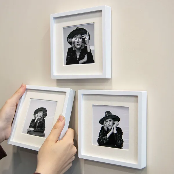 Pola Çerçeve Paspartulu - 13,5cm 3'lü Paket