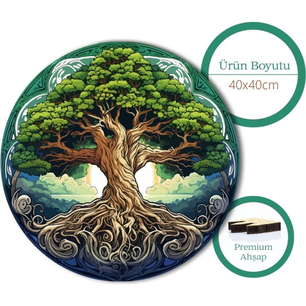 Ahşap Puzzle (Kendin Tasarla)