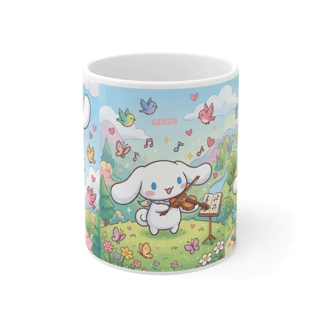 Sevimli ve Tatlı Cinnamoroll Kupa Bardak