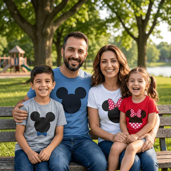 4'lü Aile Kombini Mickey Minnie