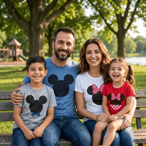4'lü Aile Kombini Mickey Minnie