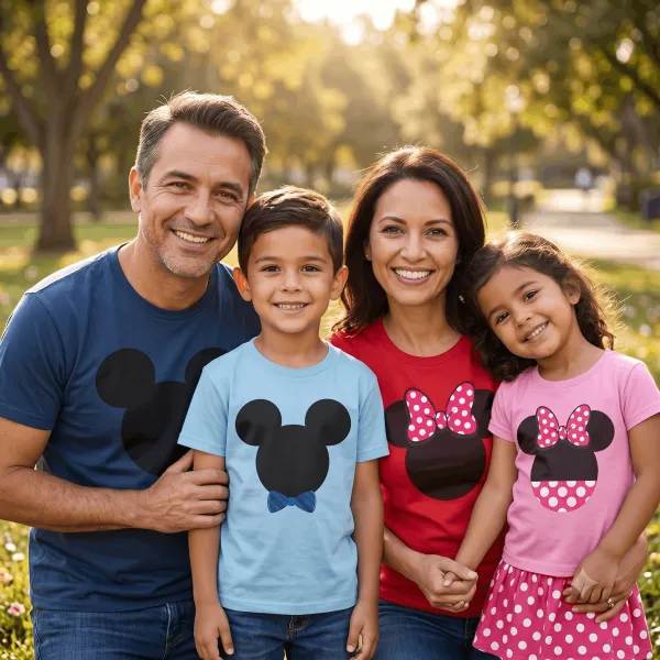 4'lü Aile Kombini Mickey Minnie