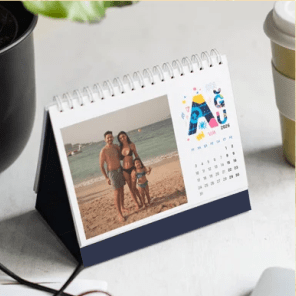 kişiye özel masa takvimi